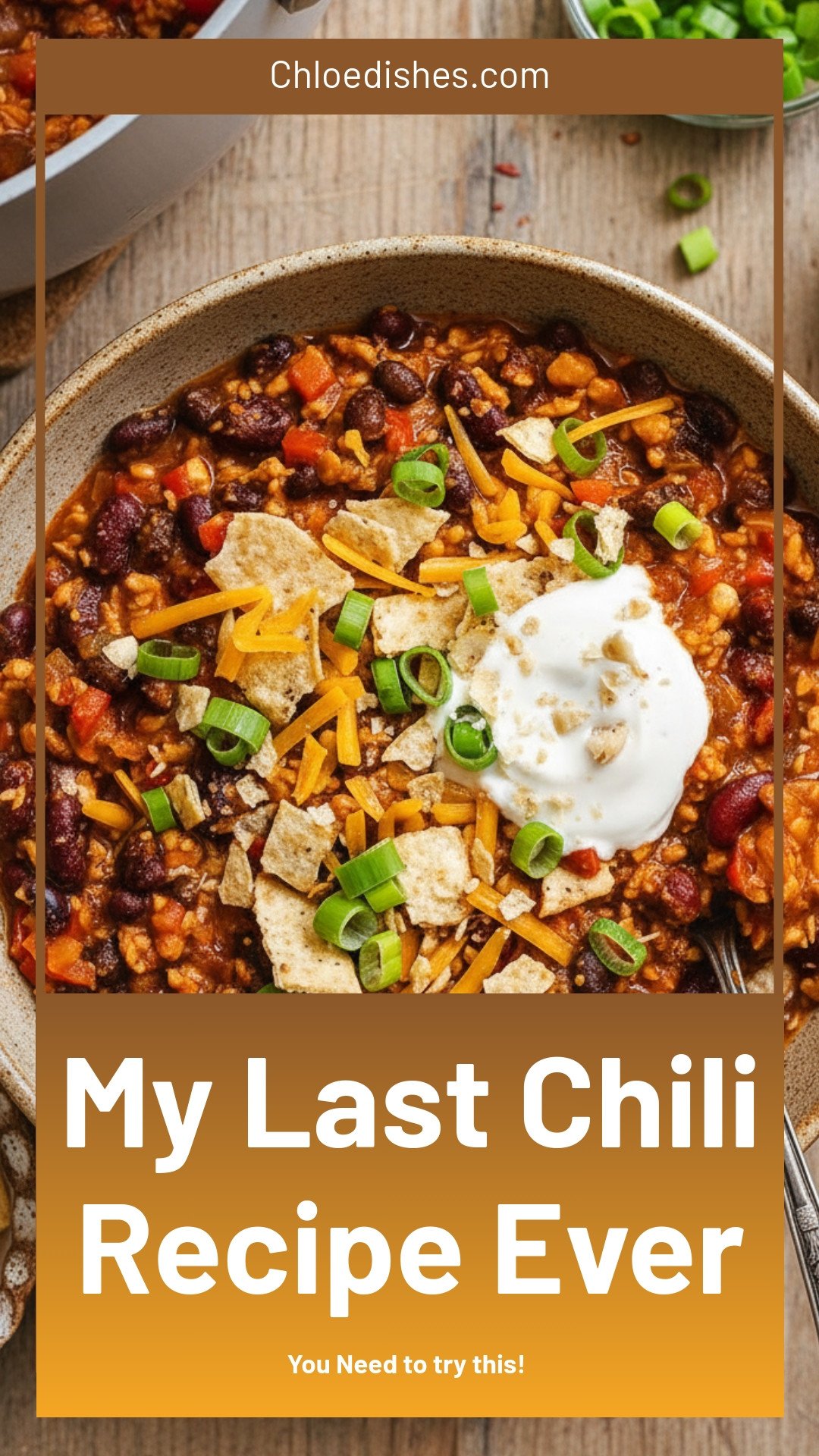 I'll ever make chili another way...