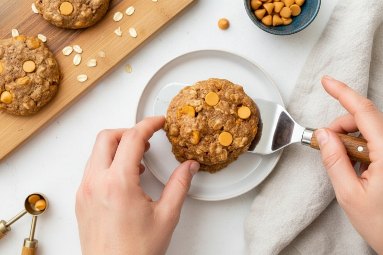 Oatmeal Scotchies Butterscotch Chip Cookies