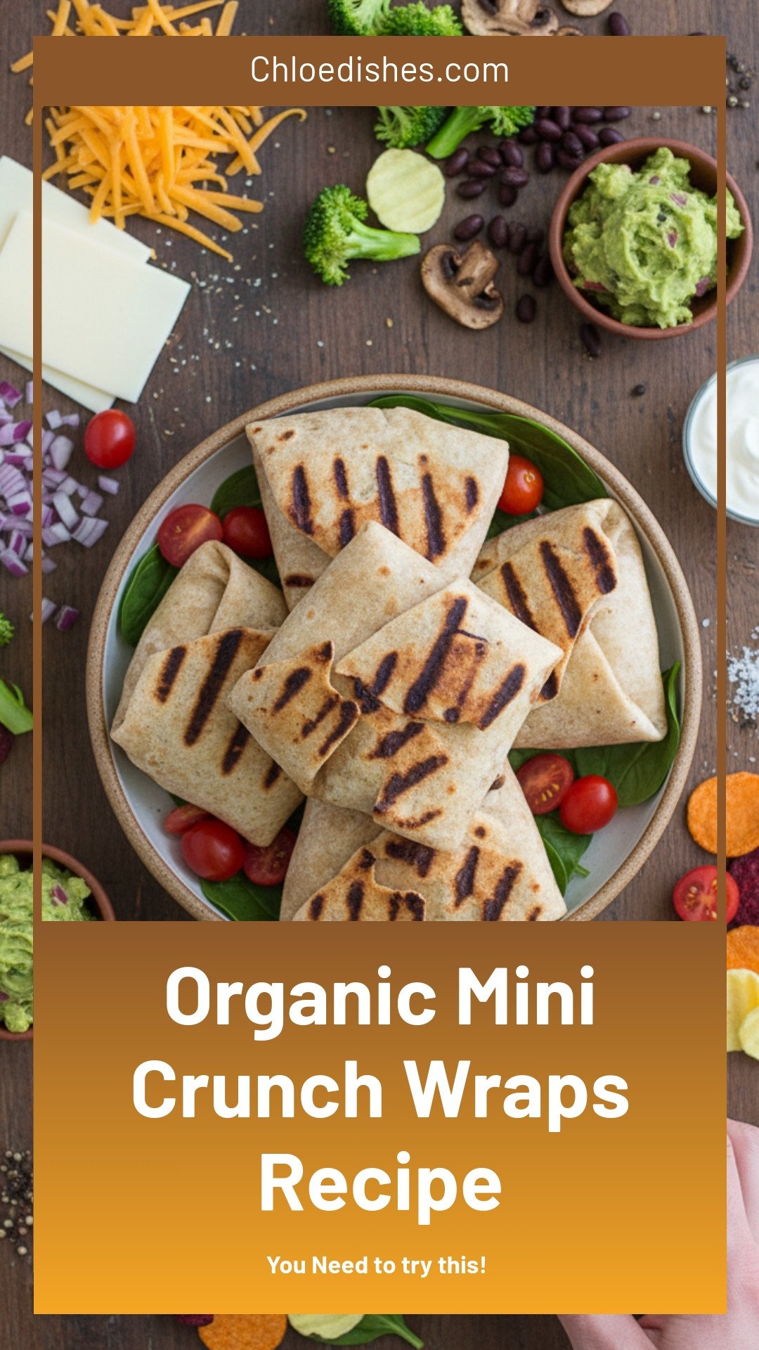 Mini Crunch Wraps (Organic)