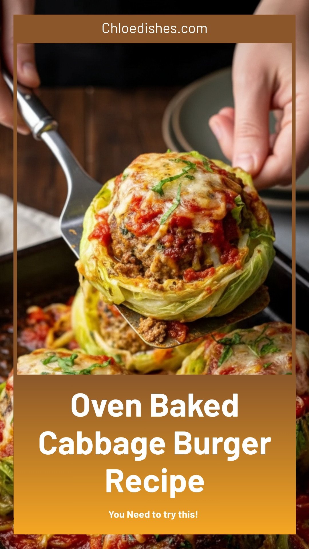 Oven-Baked Cabbage Burgers