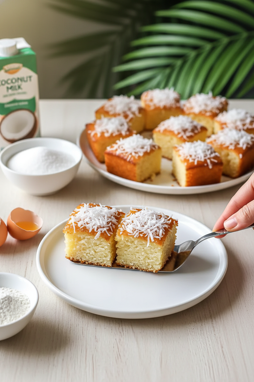 Delightful Portuguese Coconut Cakes for a Tropical Treat