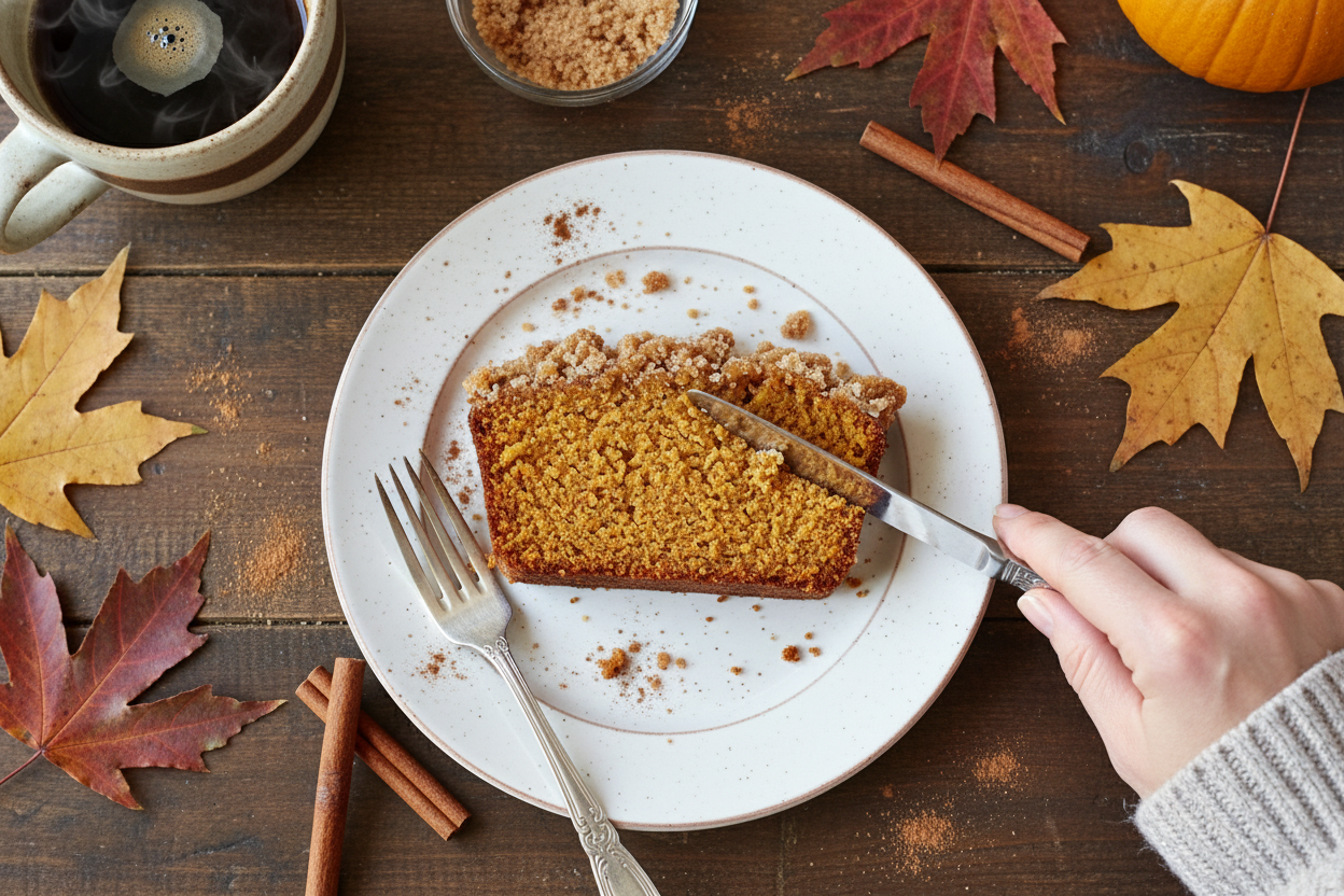 Pumpkin Streusel Bread for Cozy Fall Mornings