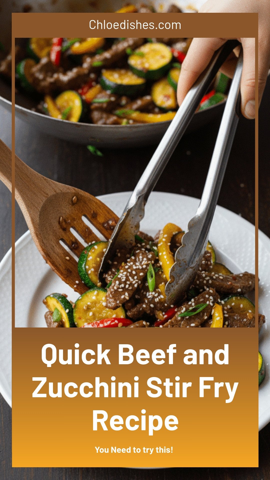 Beef & Zucchini Stir-Fry Recipe
