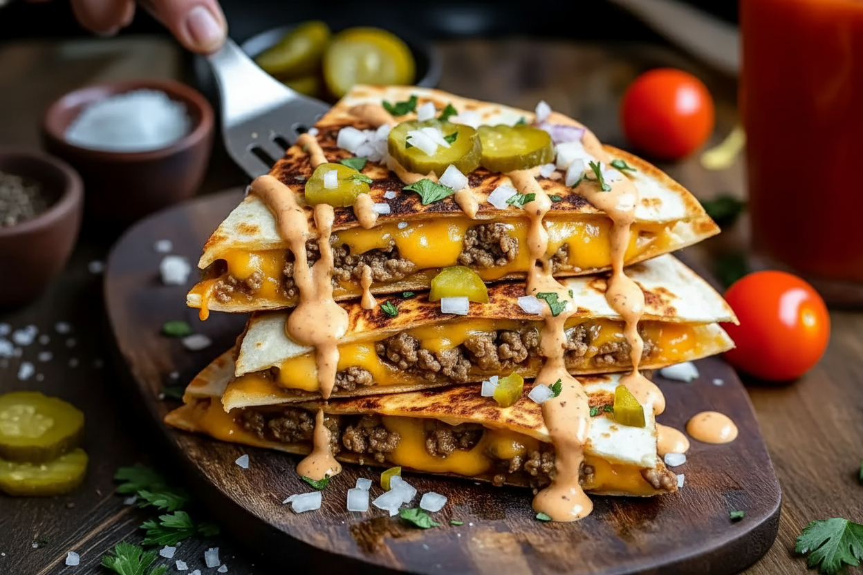 Smashburger Quesadillas Recipe for a Tasty Meal