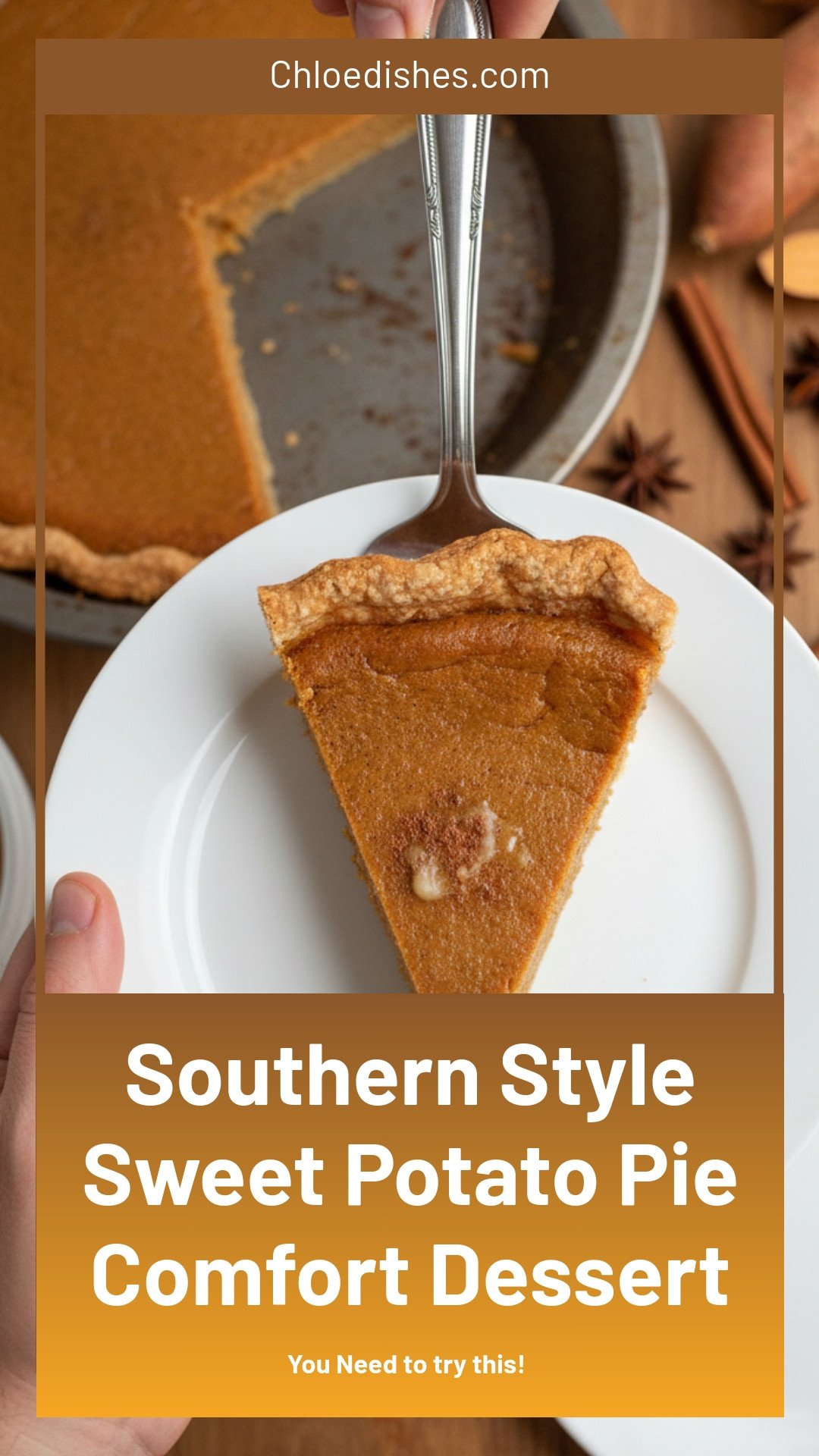 Classic Sweet Potato Pie (Southern-Style Comfort Dessert)