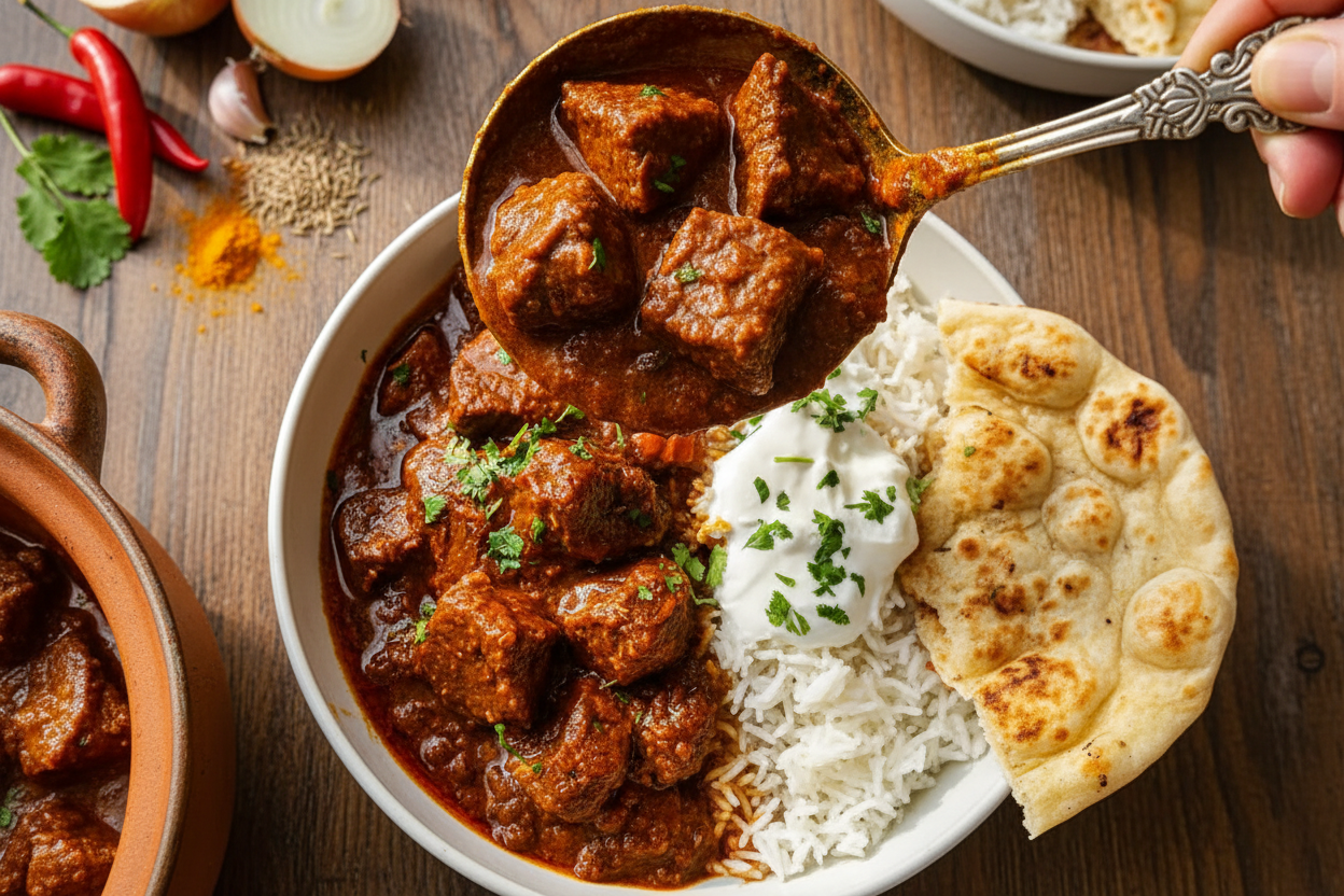 Spicy Beef Vindaloo Curry Recipe