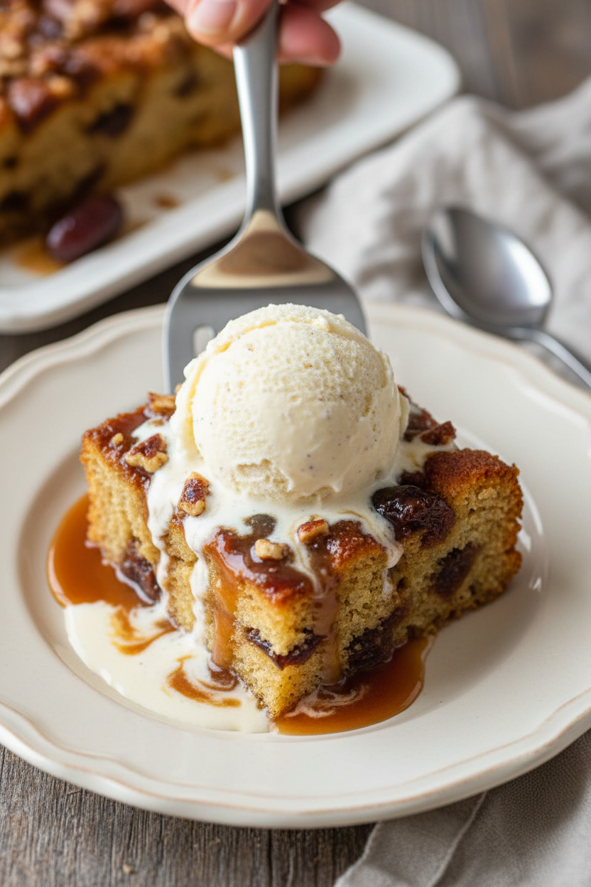 Sticky Toffee Bread Pudding