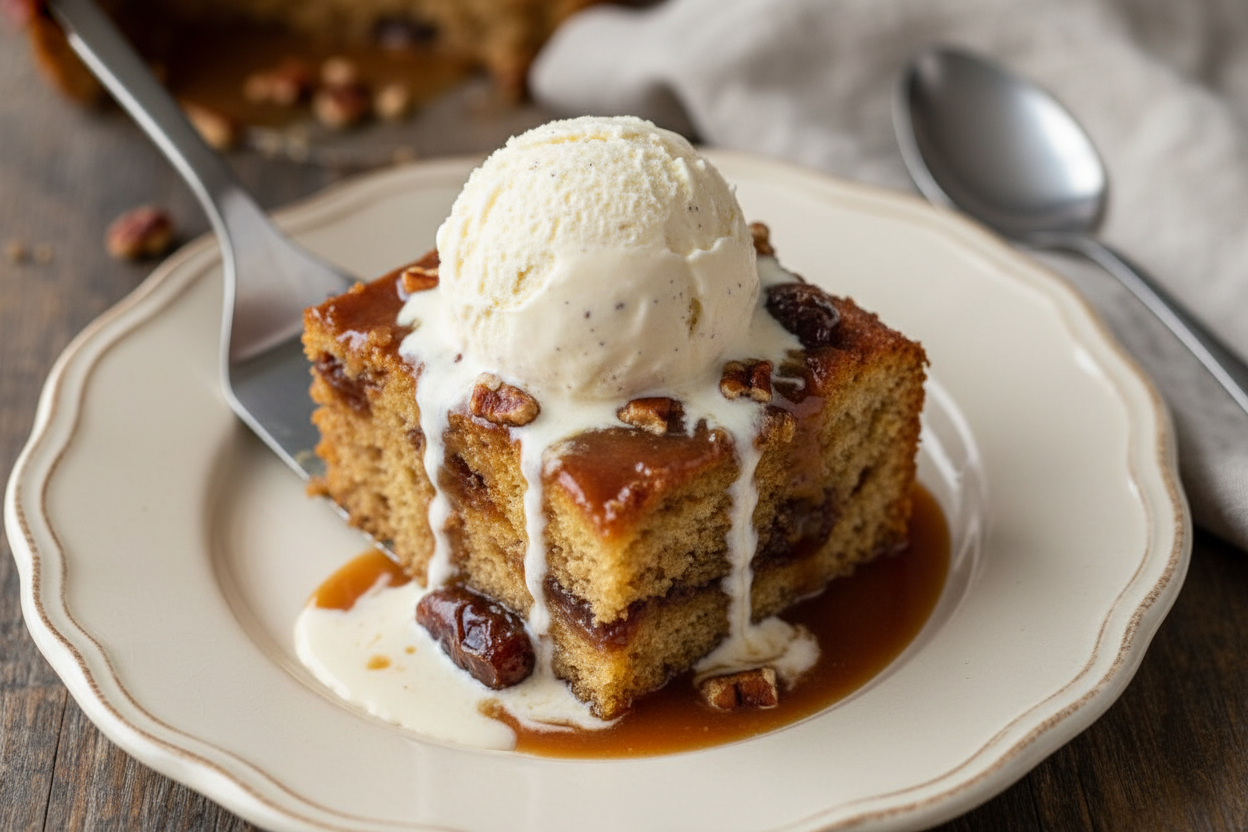 Sticky Toffee Bread Pudding Recipe