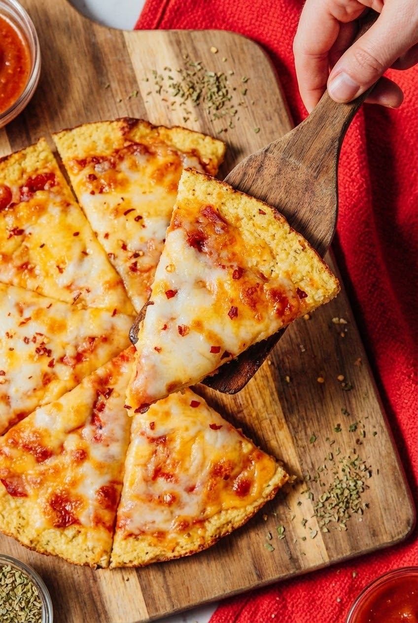 Cauliflower Pizza Crust (That Won’t Fall Apart)