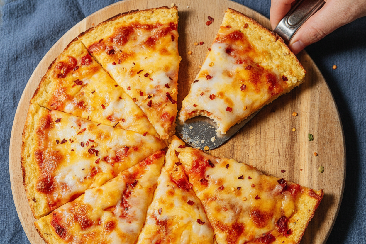 Sturdy Cauliflower Pizza Crust Recipe