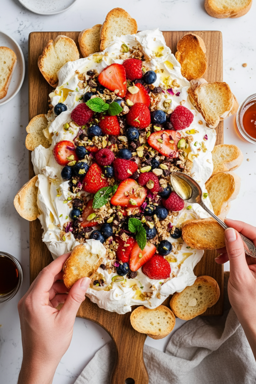 Butter Board Dessert Version