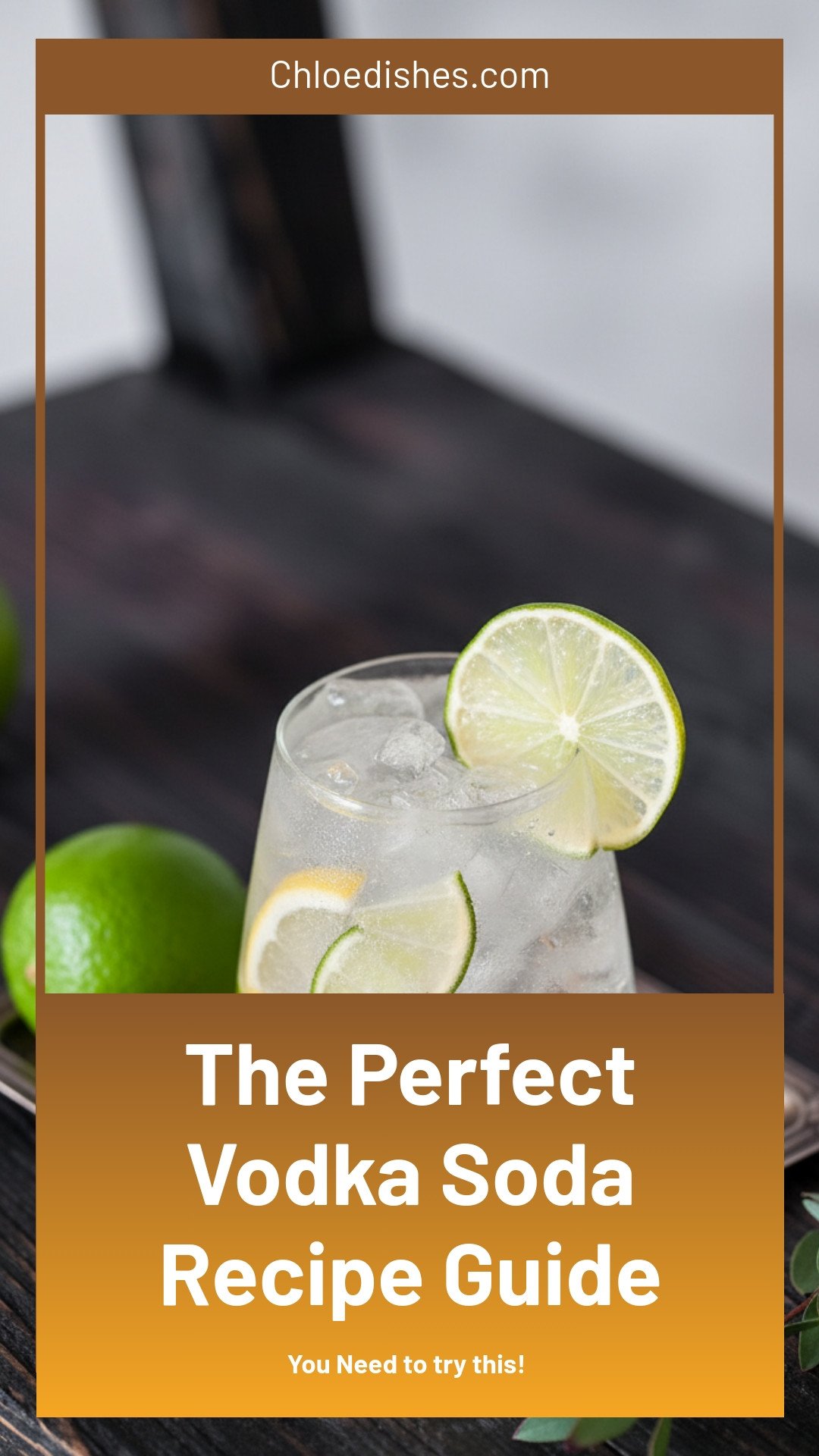 Here’s the Right Way to Make a Vodka Soda