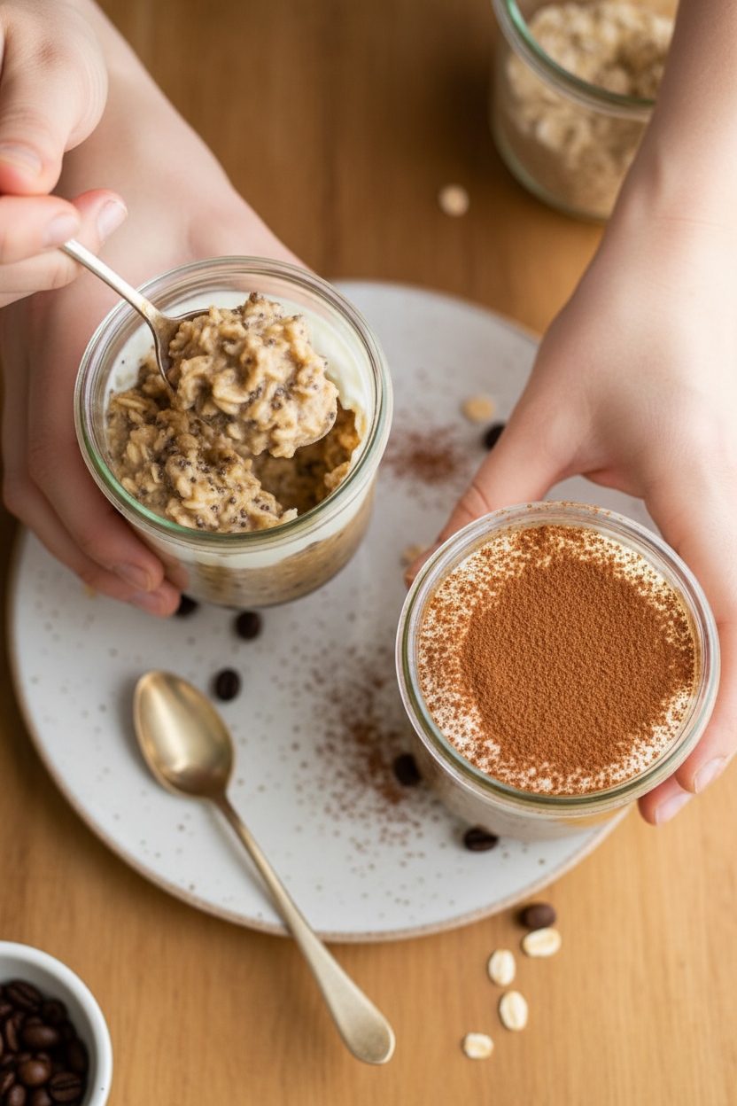 Tiramisu Overnight Oats
