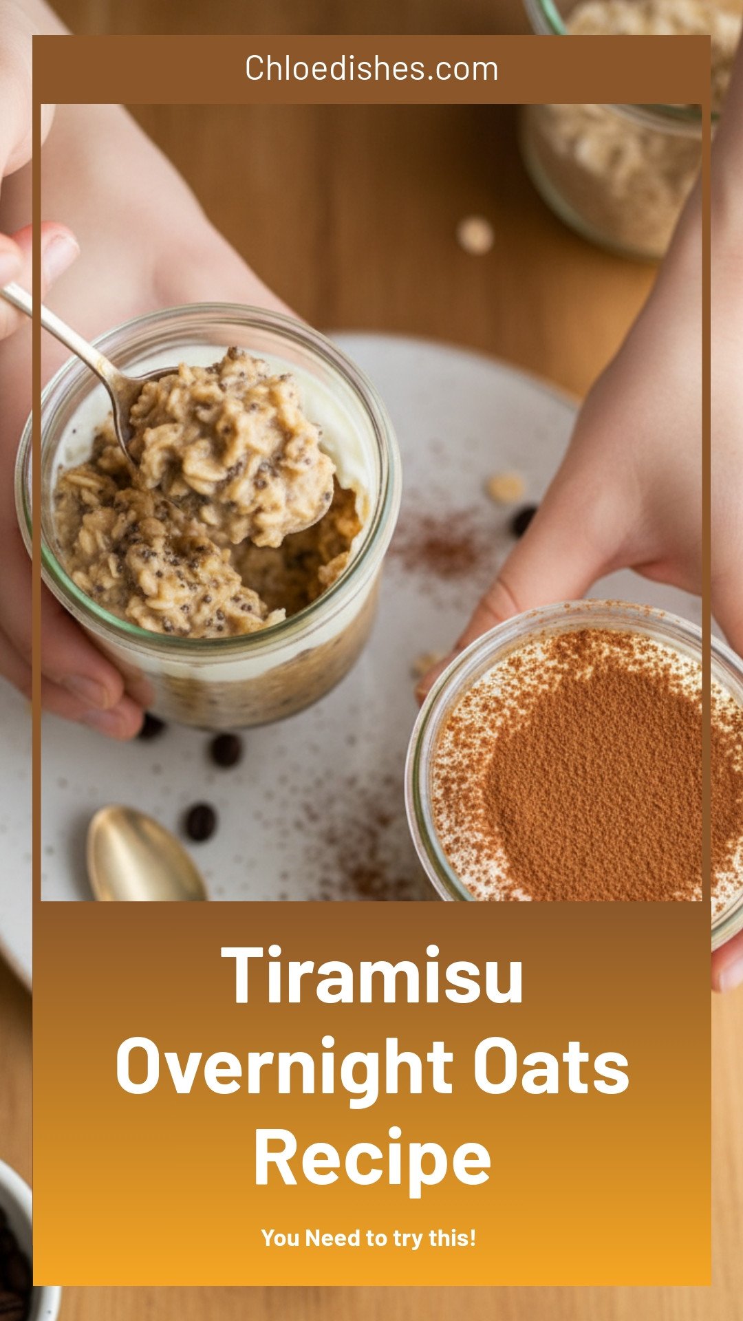 Tiramisu Overnight Oats