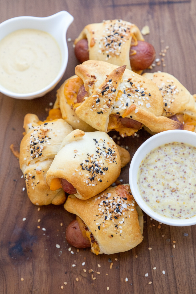 Trader Joe's Tuesday: Fancy Piggies with Creamy Honey Mustard | Caroline Chambers