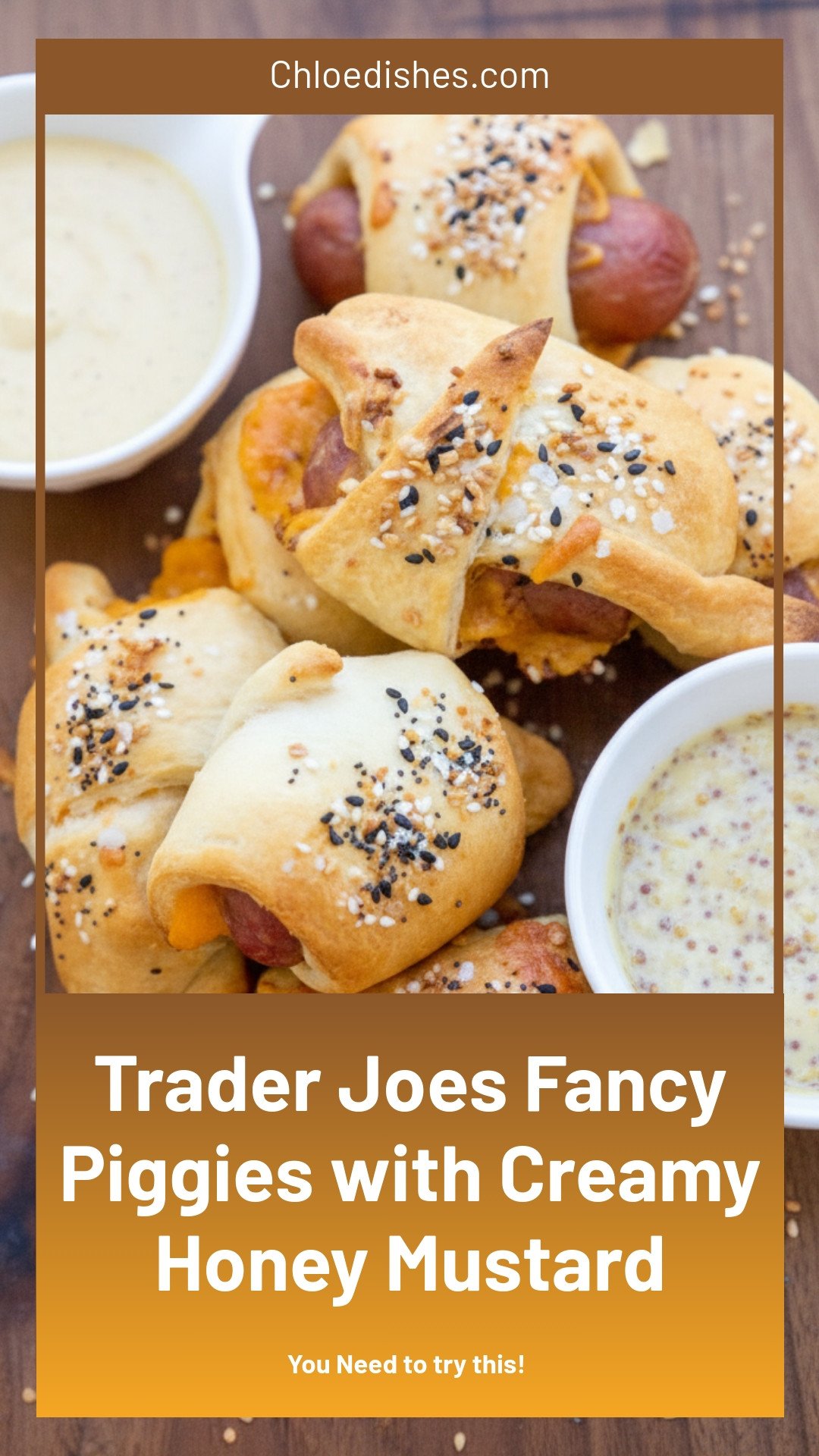 Trader Joe's Tuesday: Fancy Piggies with Creamy Honey Mustard | Caroline Chambers