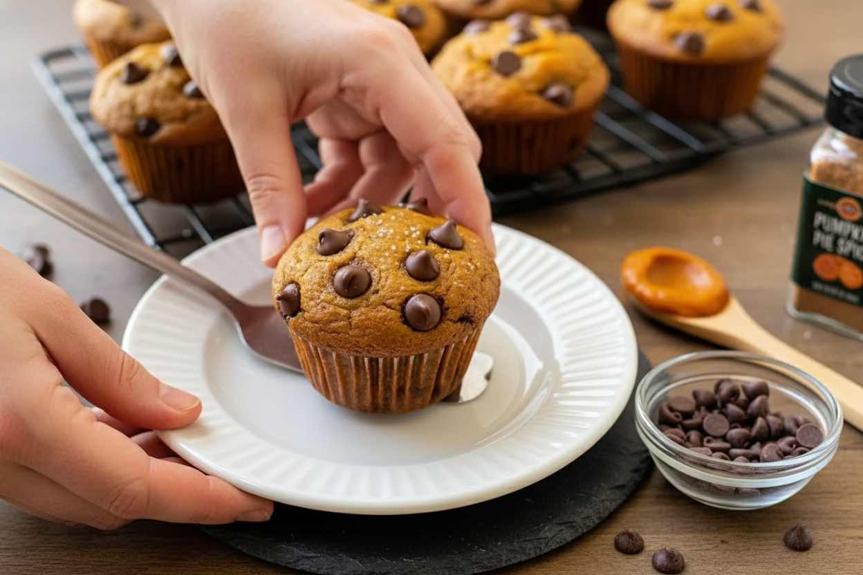 Ultimate Pumpkin Chocolate Chip Muffins Recipe