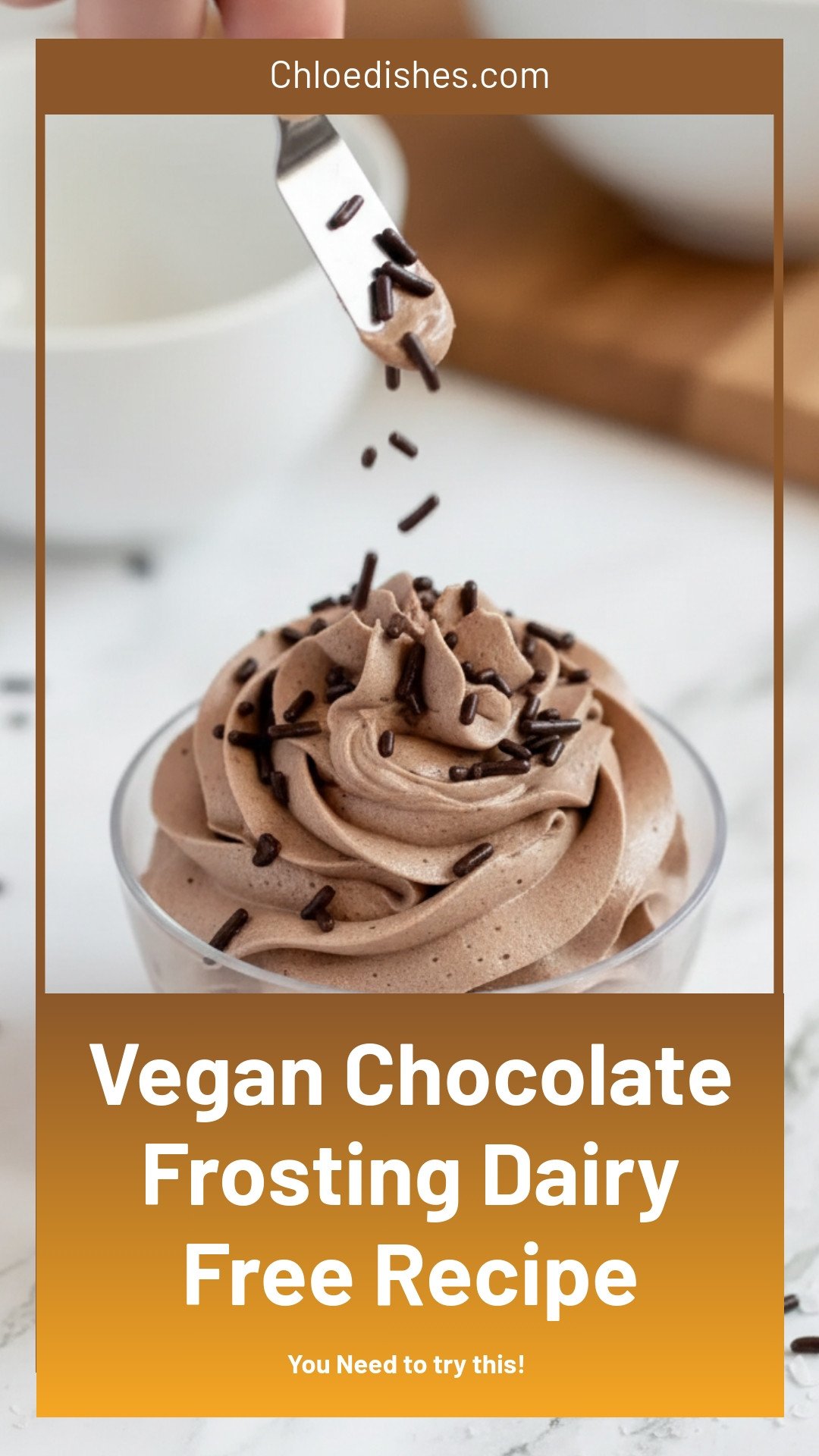 Vegan Chocolate Frosting (Dairy-Free)