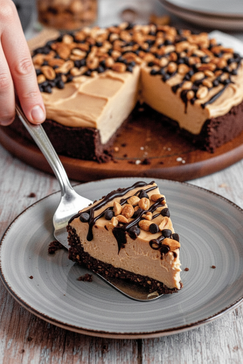 Gluten-Free Peanut Butter Pie (Vegan)