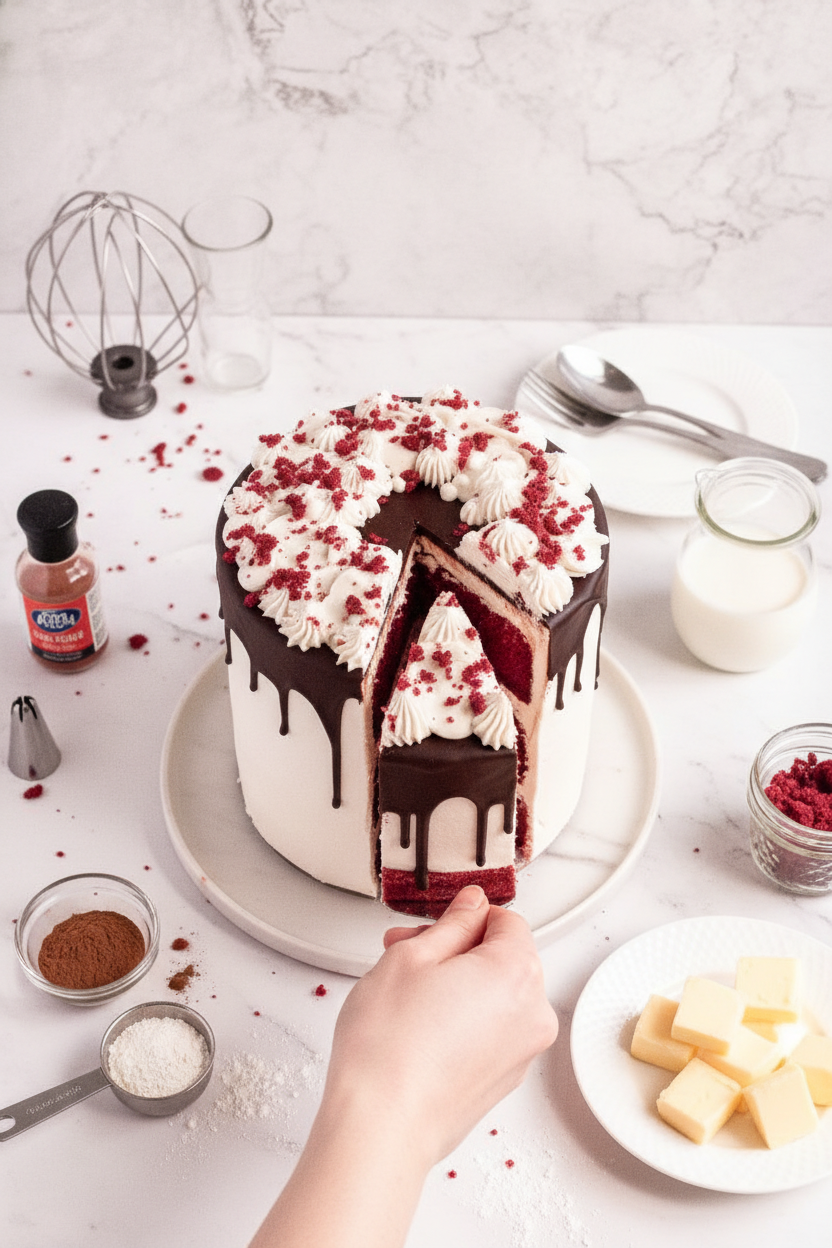 Gluten-Free Red Velvet Cake (Dairy-Free/Vegan)