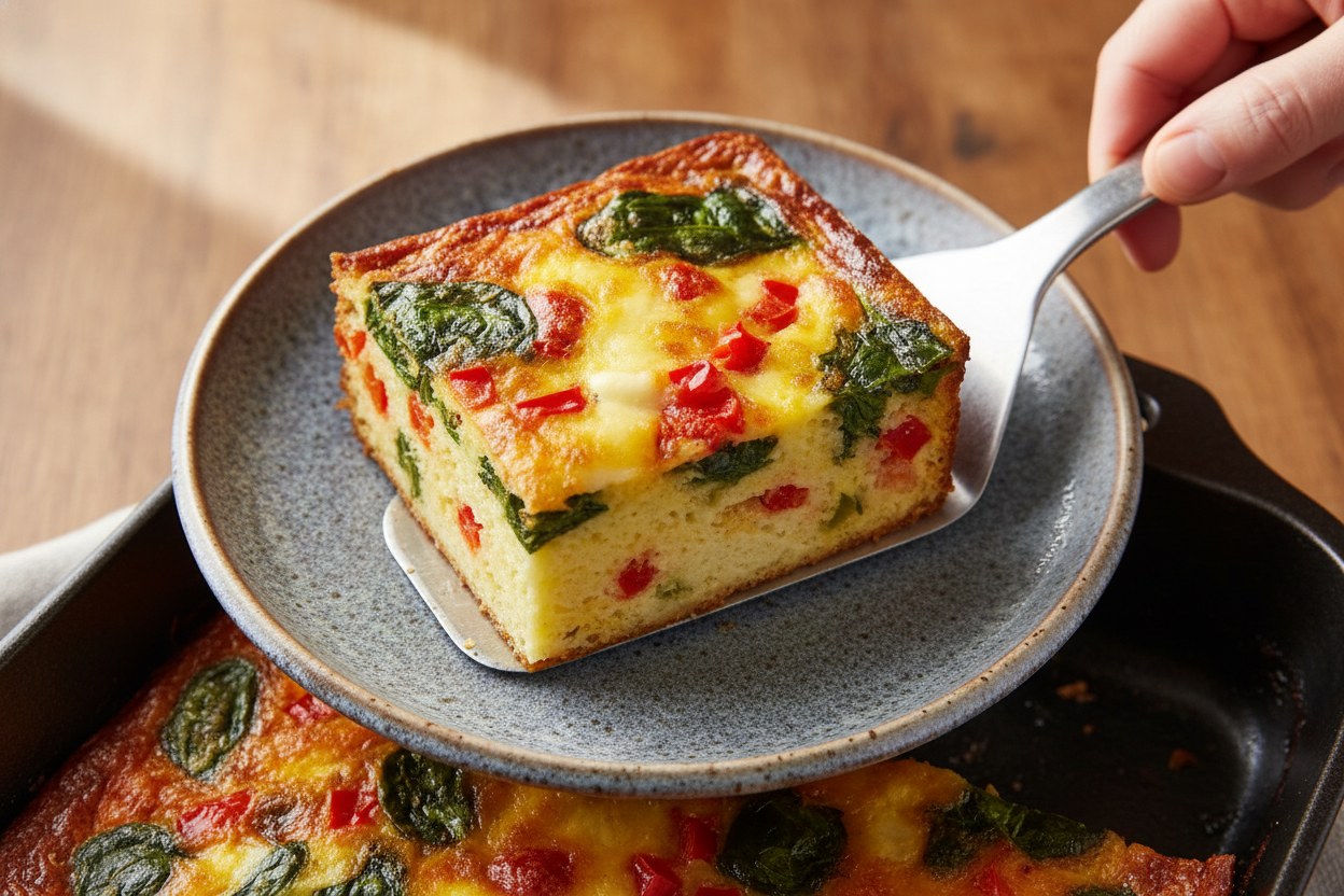 Vegetable and Gruyère Challah Strata Recipe