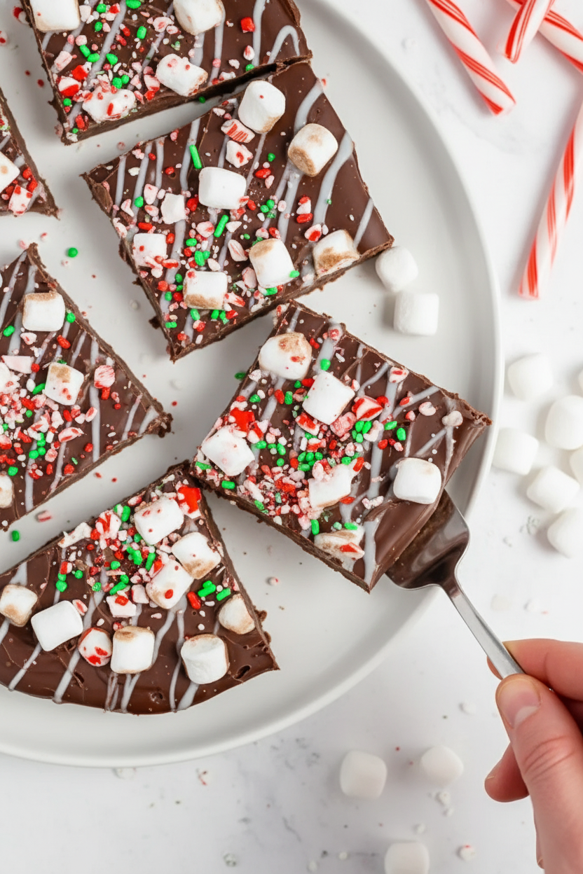 Viral Hot Chocolate Bark