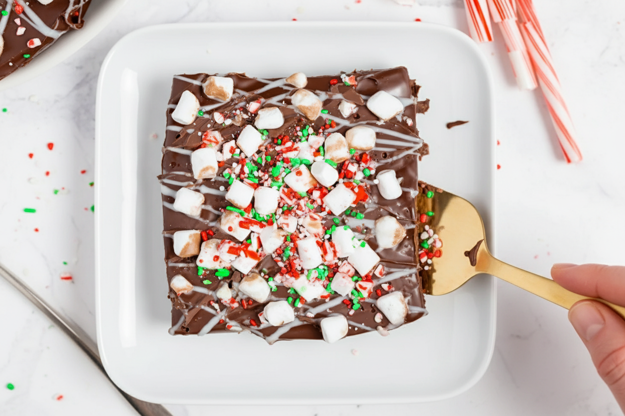 Viral Hot Chocolate Bark Recipe
