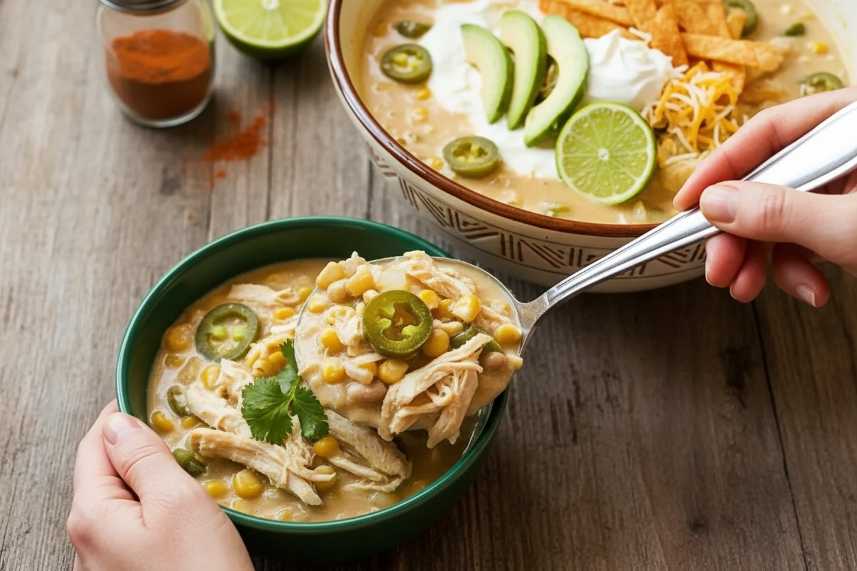 White Chicken Chili Recipe Easy Comfort Food