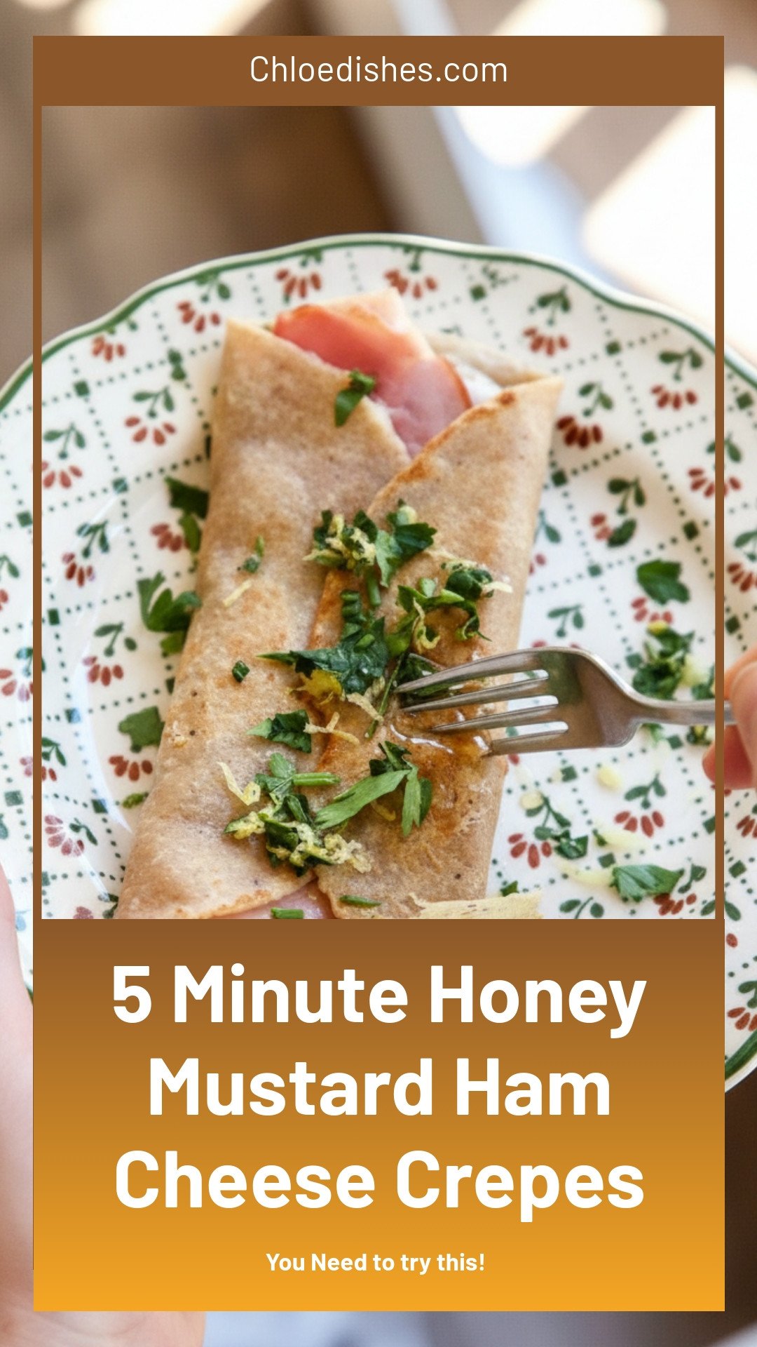 5-Minute Honey Mustard Ham & Cheese 