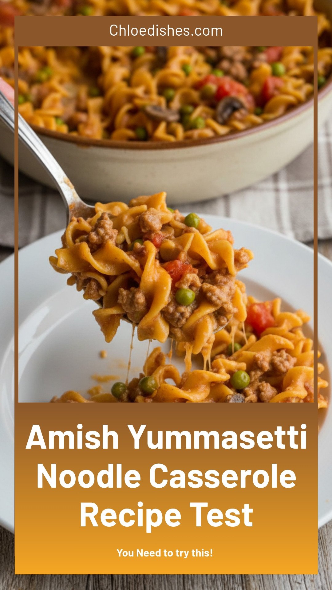 We Tried an Amish Yummasetti Noodle Casserole