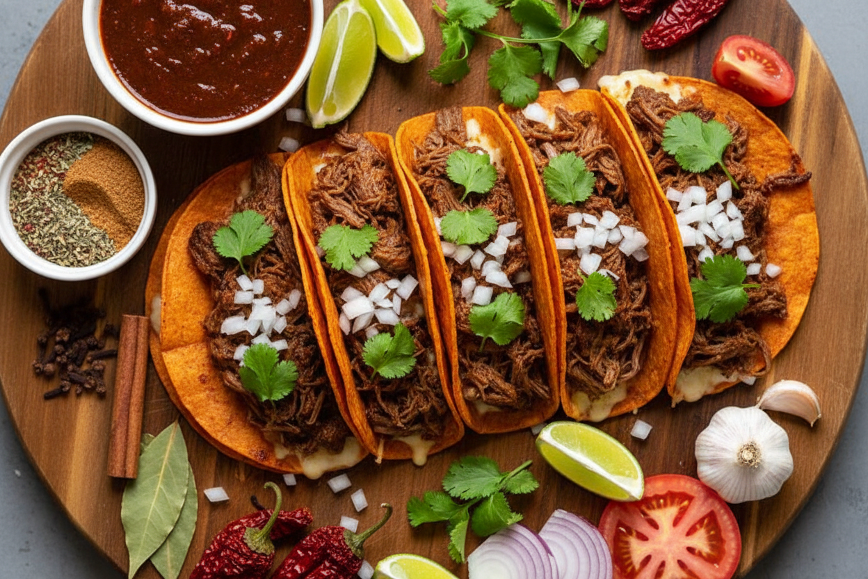 Authentic Birria Tacos Recipe and Cooking Guide