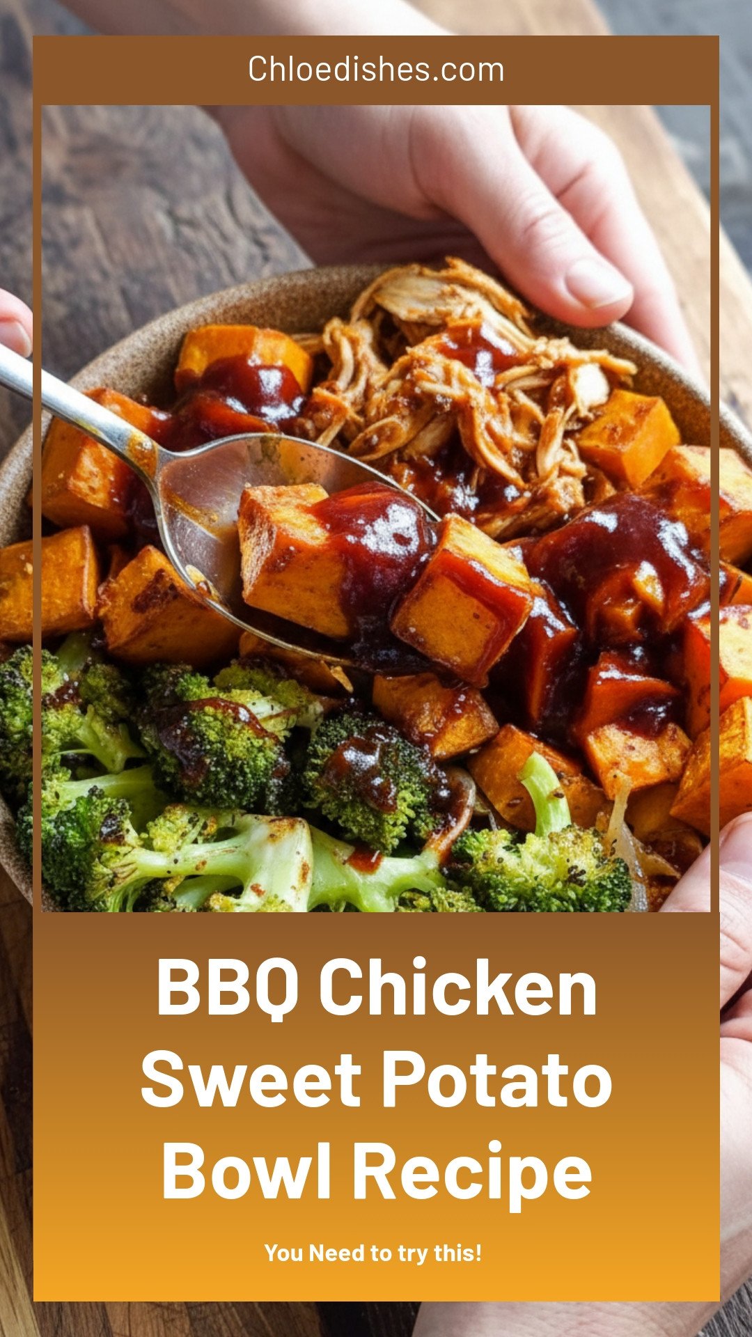 BBQ Chicken & Roasted Sweet Potato Bowls
