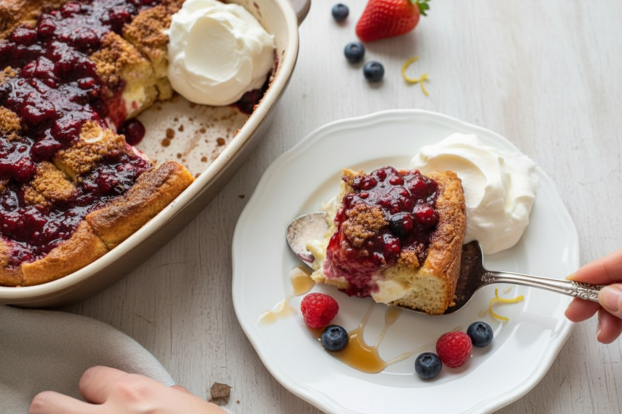 Baked Berry Cheesecake French Toast Recipe