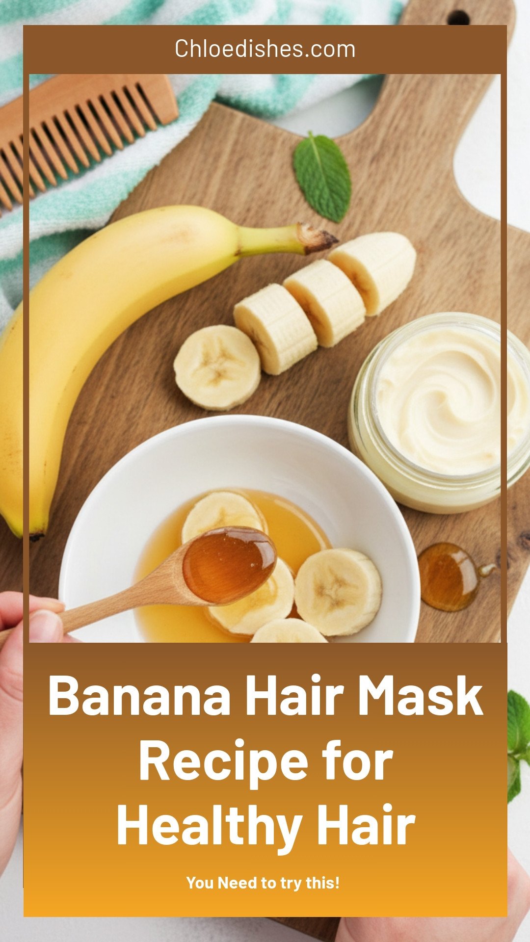 How to Make a Banana Hair Mask