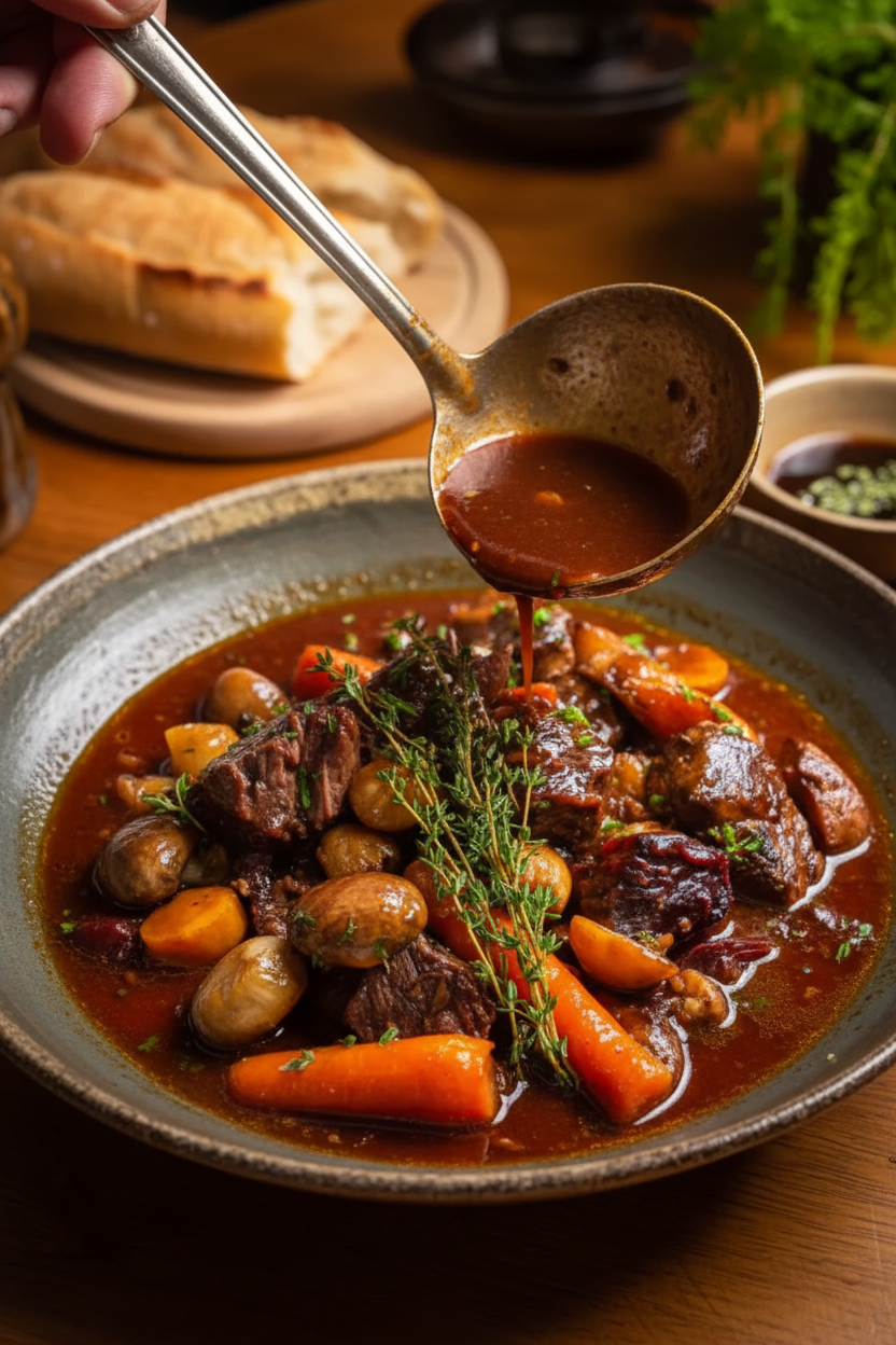 Beef Bourguignon: A Hearty French Classic