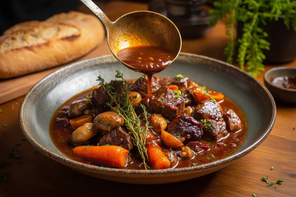 Beef Bourguignon Hearty French Classic Stew