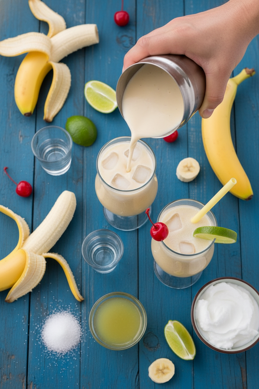 How to Make the Best Banana Daiquiri Recipe Ever