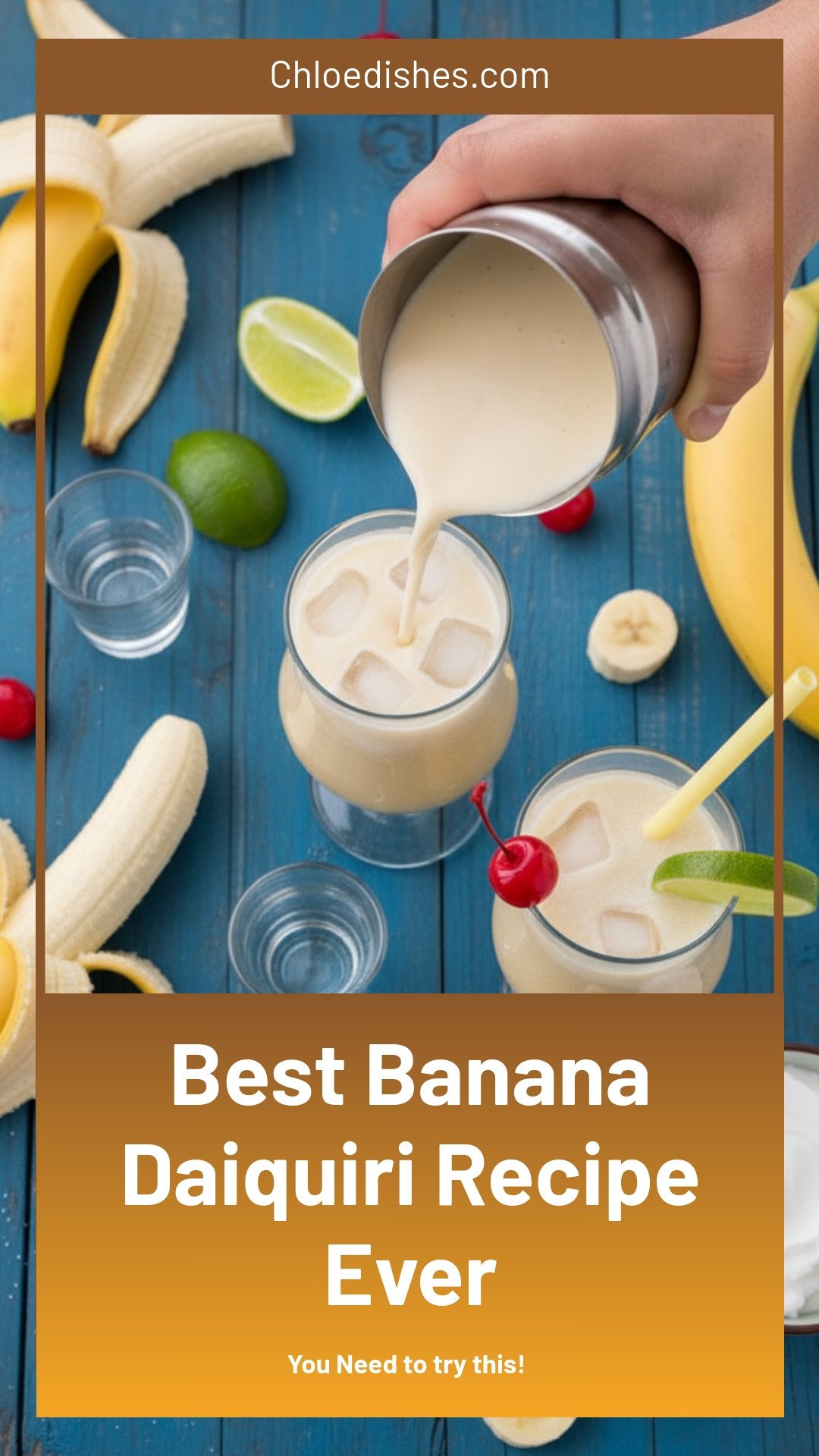 How to Make the Best Banana Daiquiri Recipe Ever