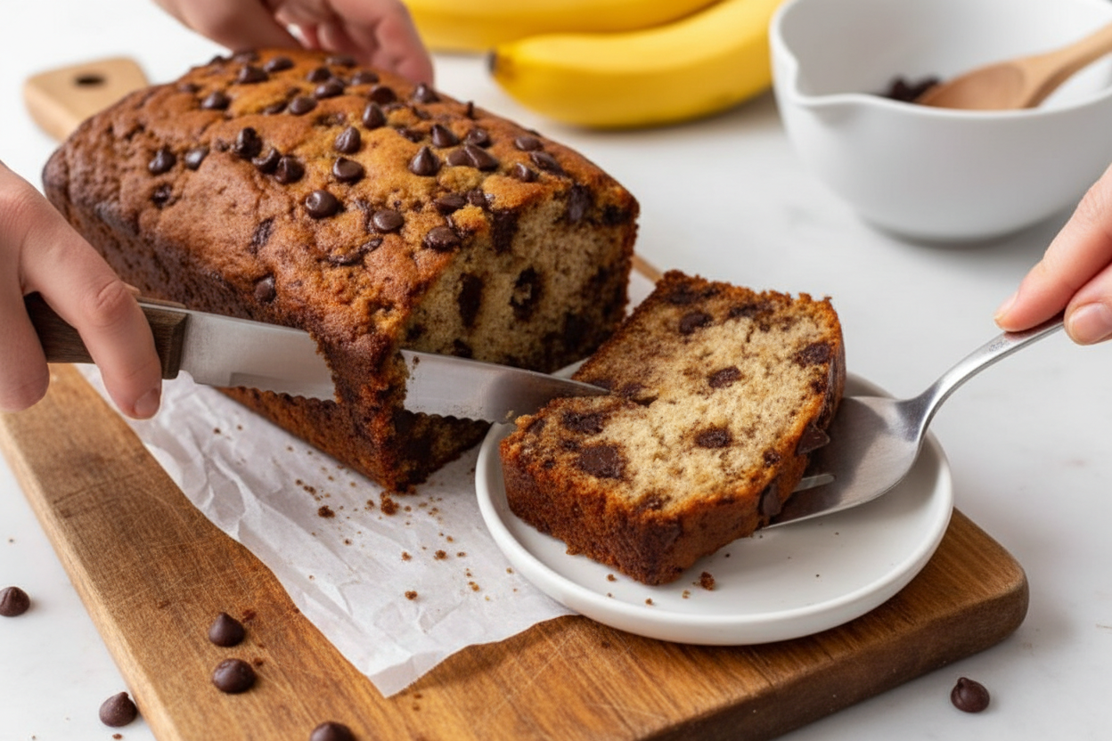 Best Chocolate Chip Banana Bread Recipe