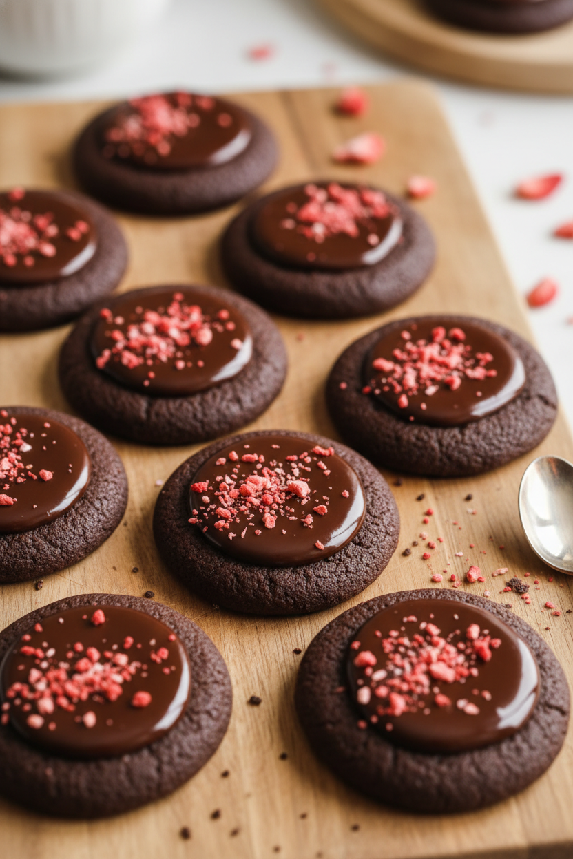 Best Chocolate Thumbprint Cookies