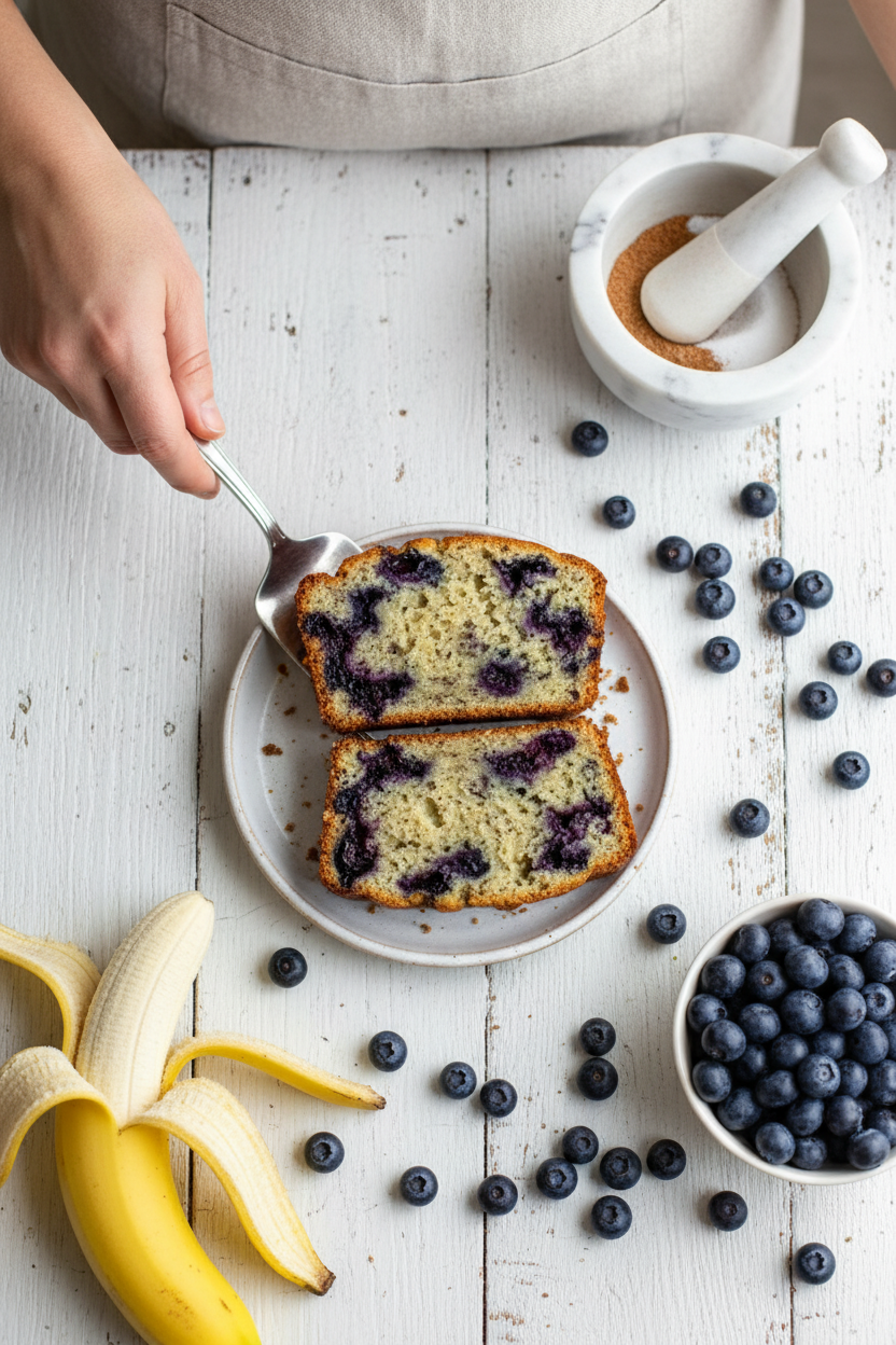 Blueberry Banana Bread Recipe