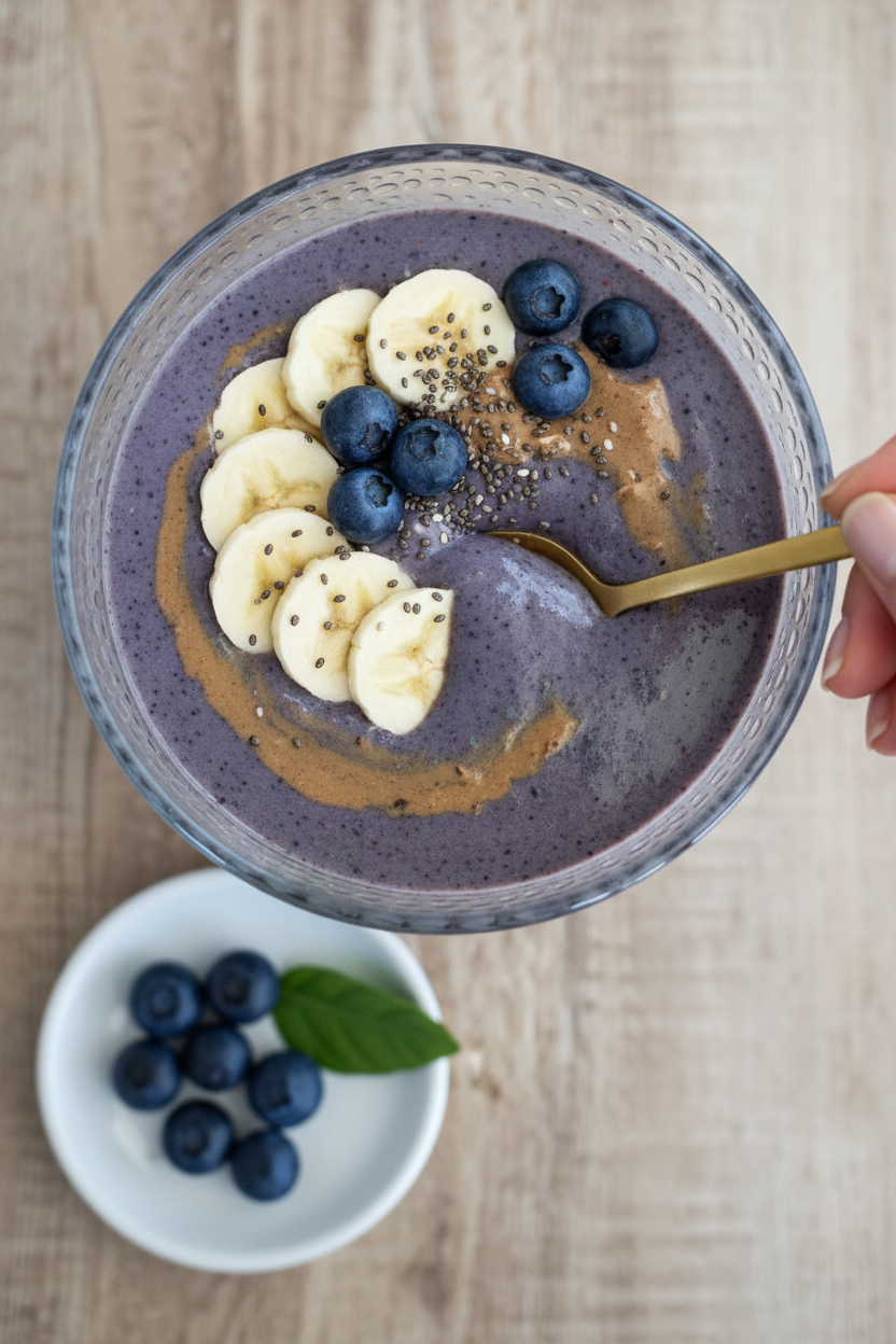 Blueberry Bliss Tropical Smoothie | Weight Loss