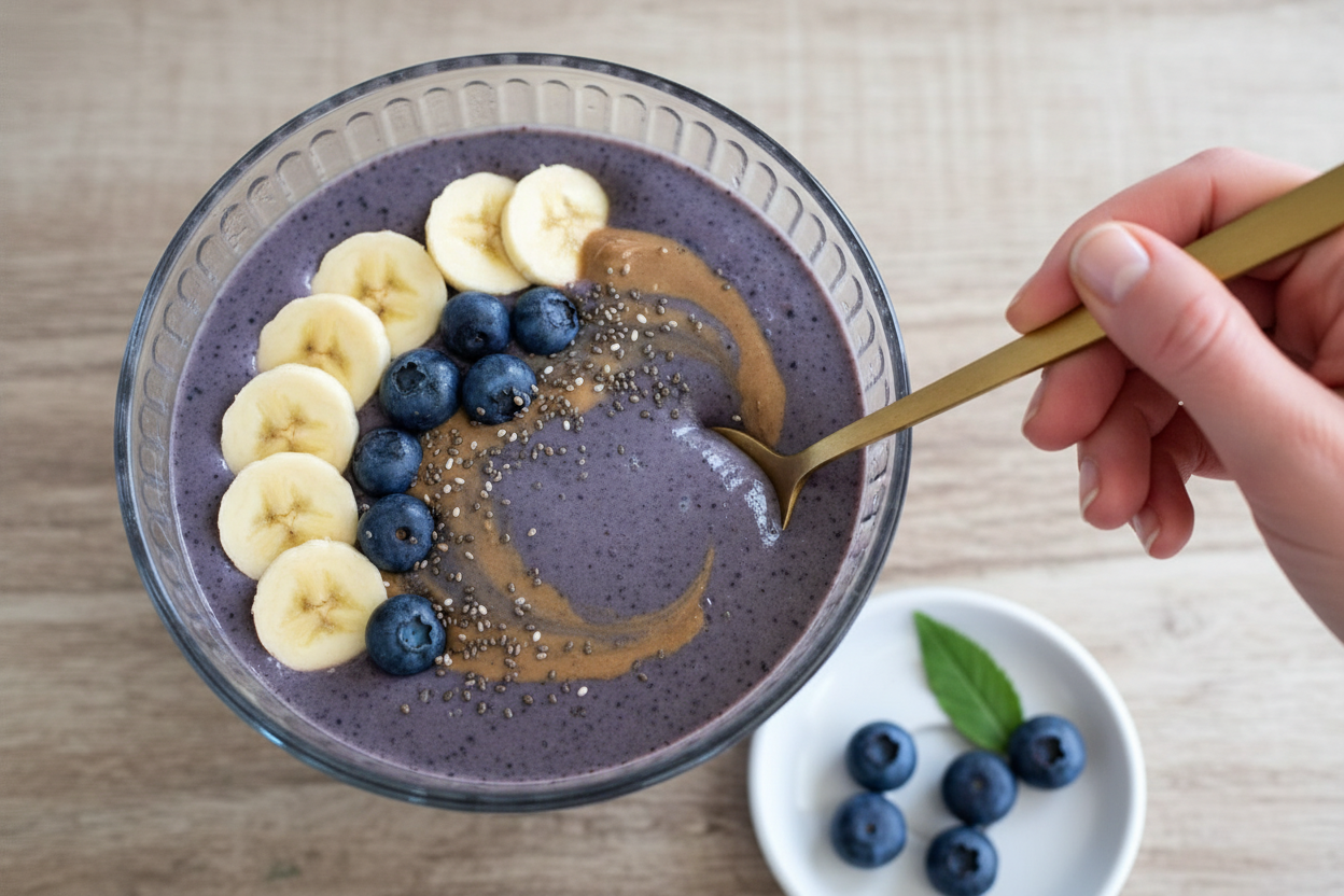 Blueberry Bliss Tropical Smoothie | Weight Loss: Blueberry Bliss Tropical Weight Loss Smoothie