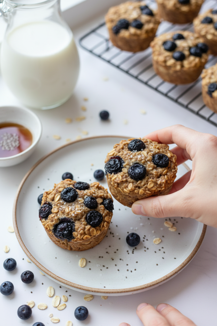 Blueberry Protein Muffins