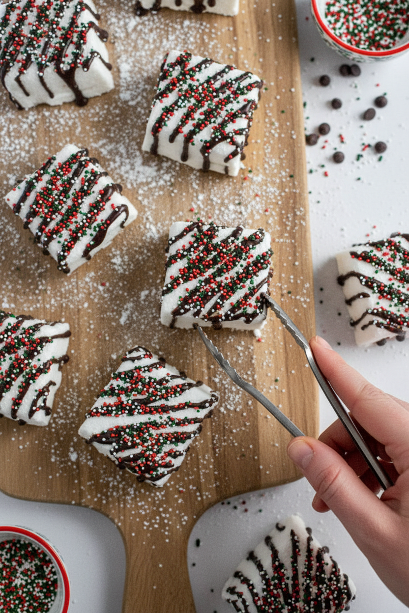 Boozy Christmas Marshmallows