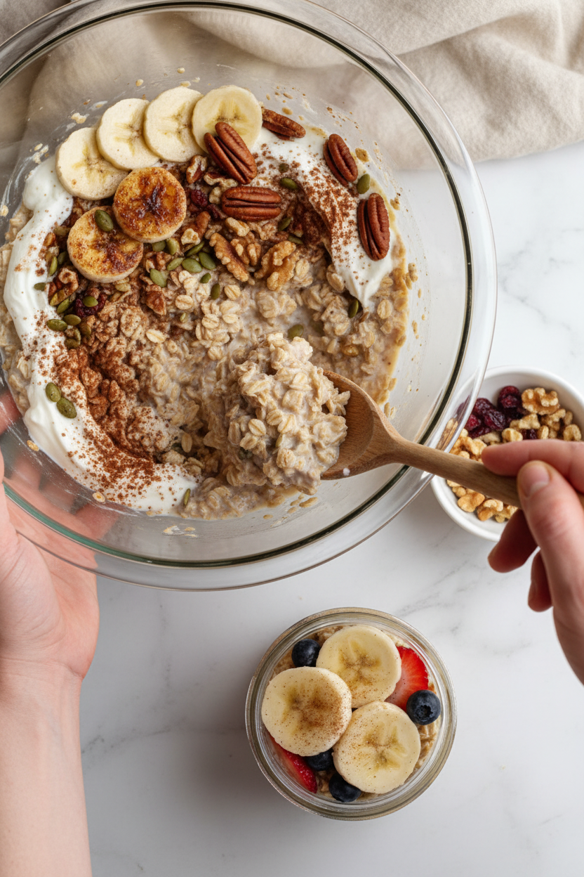 Brown Sugar Overnight Oats Recipe