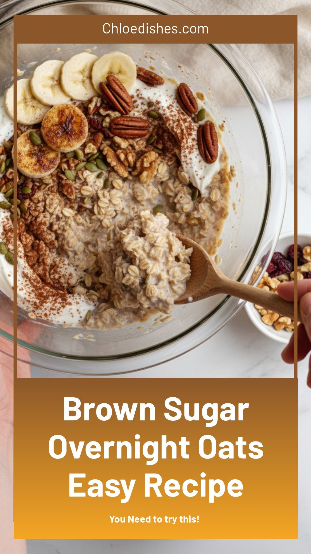 Brown Sugar Overnight Oats Recipe