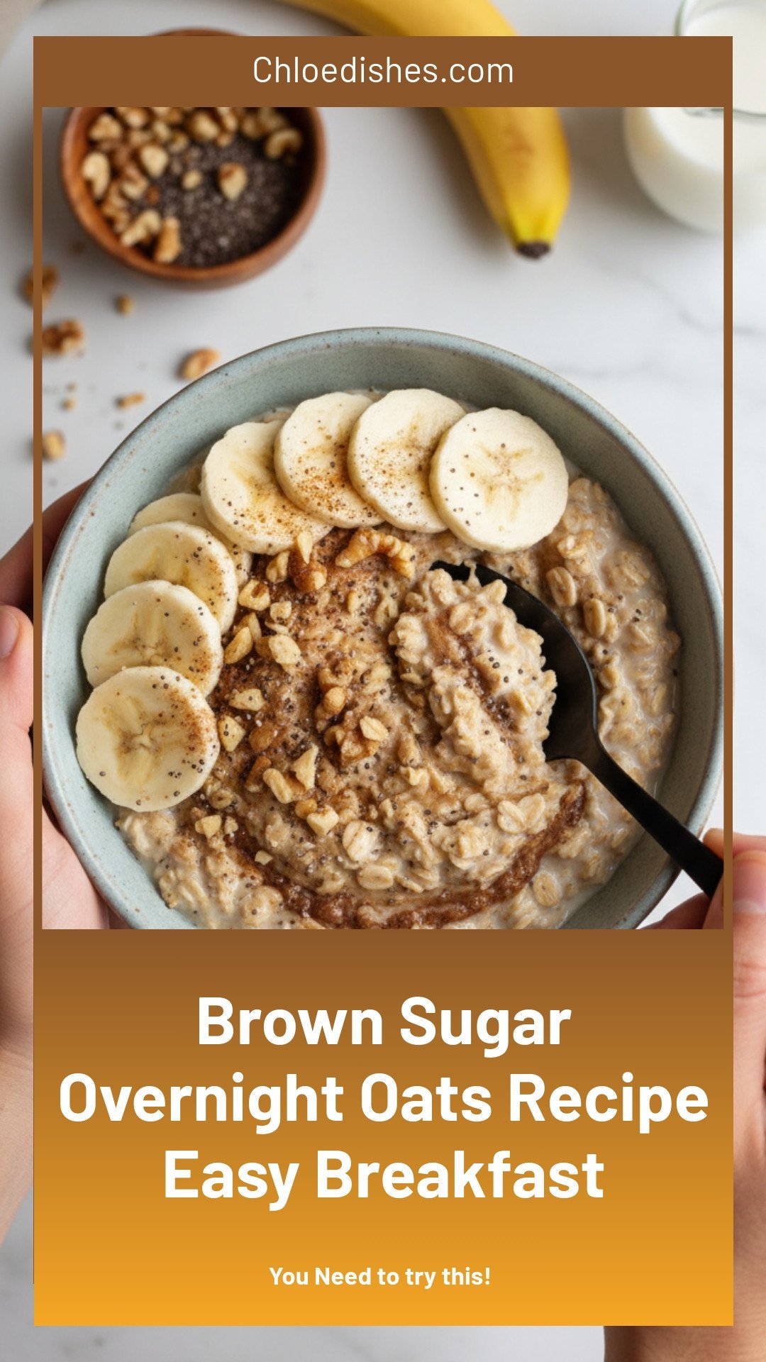 Brown Sugar Overnight Oats Recipe