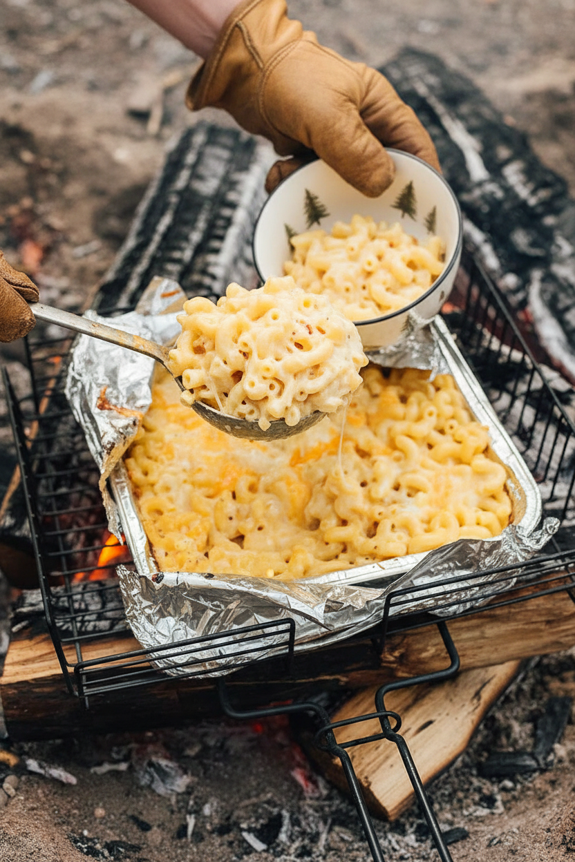 Campfire Mac and Cheese (15 Minutes Prep, 1 Dish)