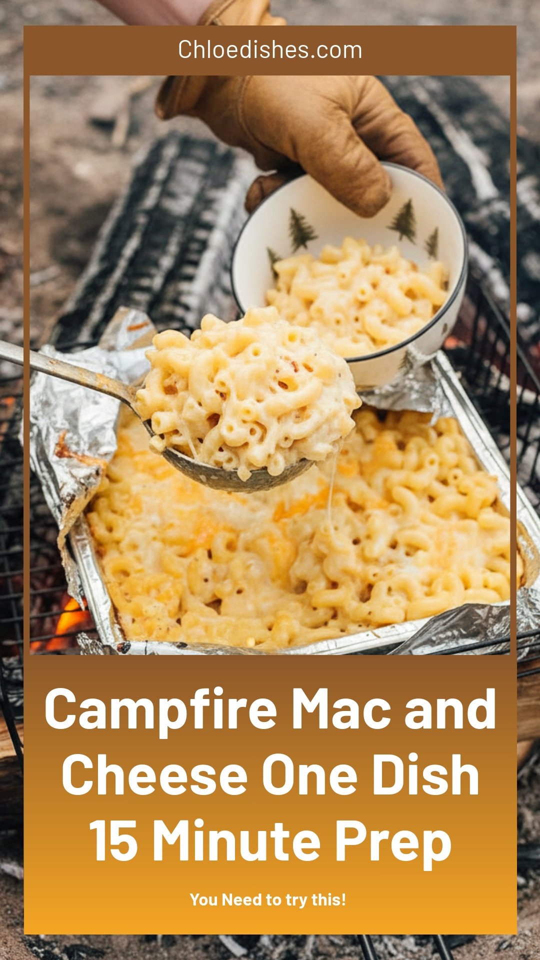 Campfire Mac and Cheese (15 Minutes Prep, 1 Dish)